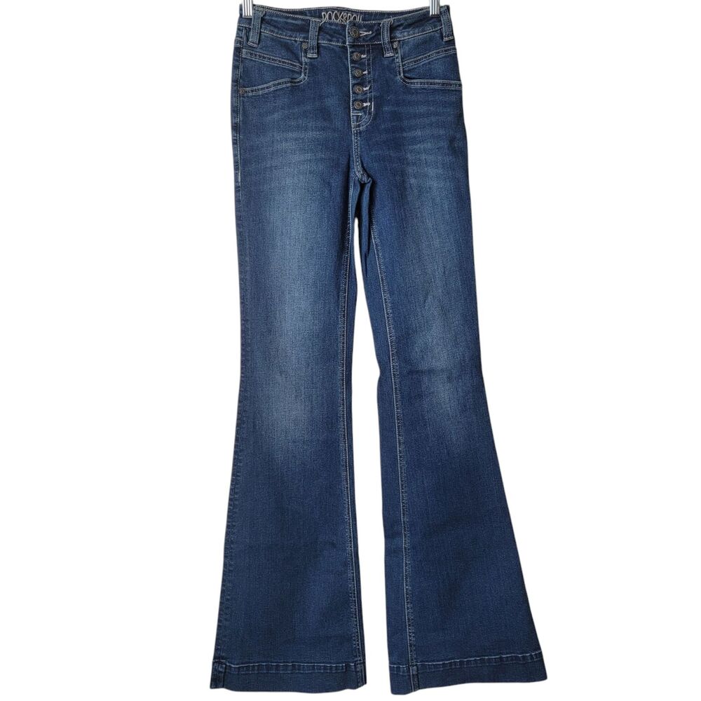 Rock & Roll Cowgirl Denim Jeans – High Rise Trouser - Size 26x38